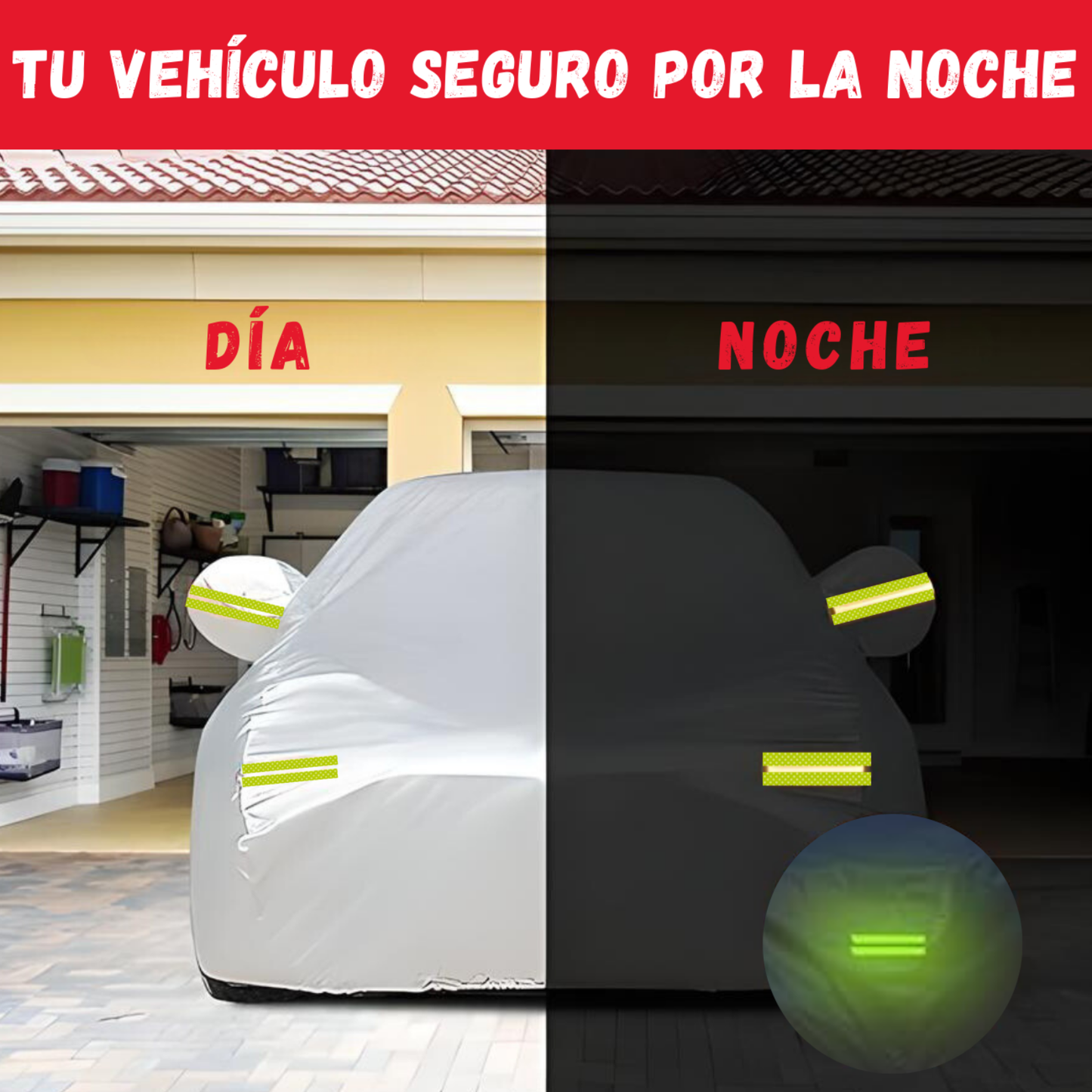 Funda Cubre Auto afelpada Cobertor Protector Lona Impermeable Felpa