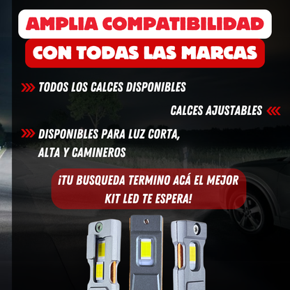 Kit Lamparas Cree Led Auto Super Canbus Alta Gama TX V10 CHIP CSP Juego lamparas led