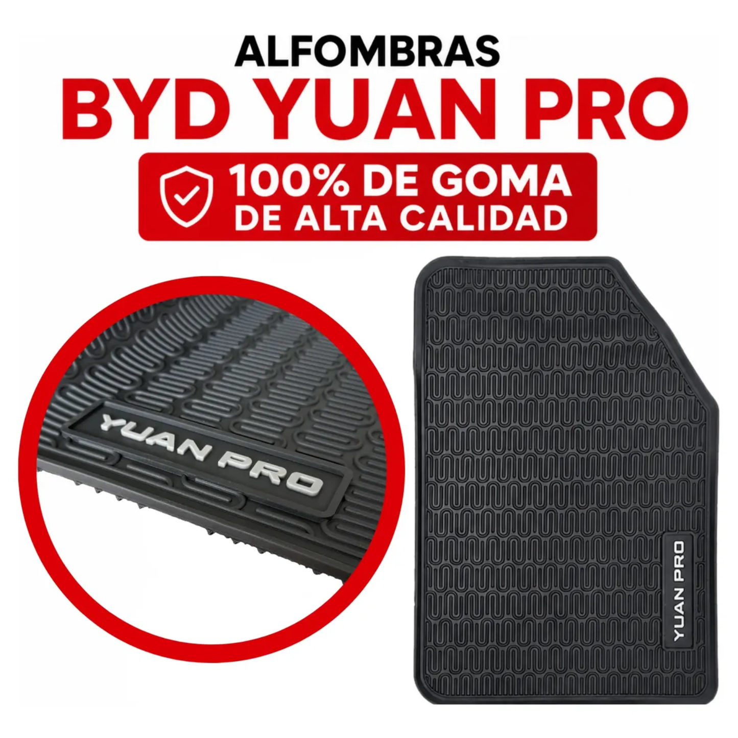 Juego Alfombra Byd Yuan Pro Auto Suv Específica Originales