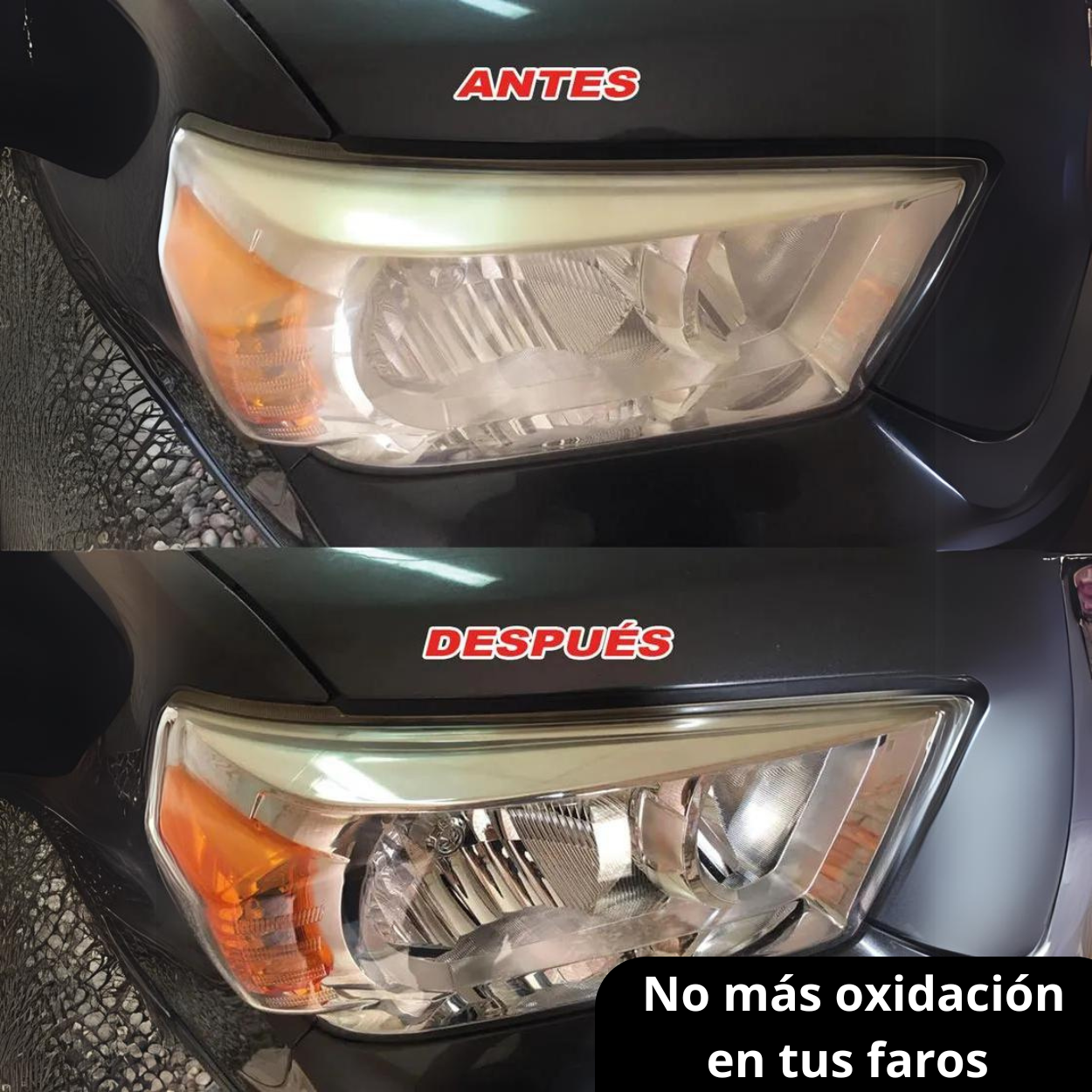 Restaurador De Faros Y Ópticas De Auto Kit De Restauración