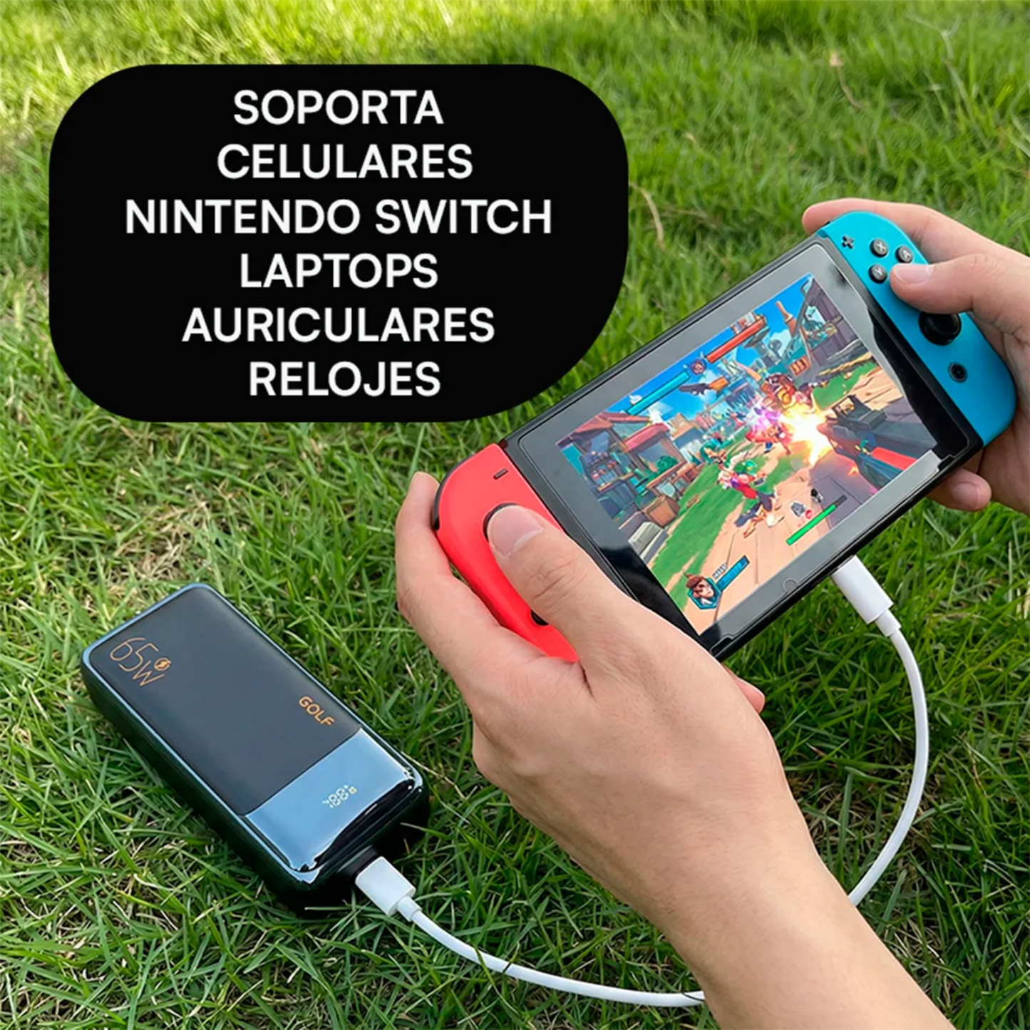 Power Bank Batería Portátil Externa Carga Rápida 30000mah