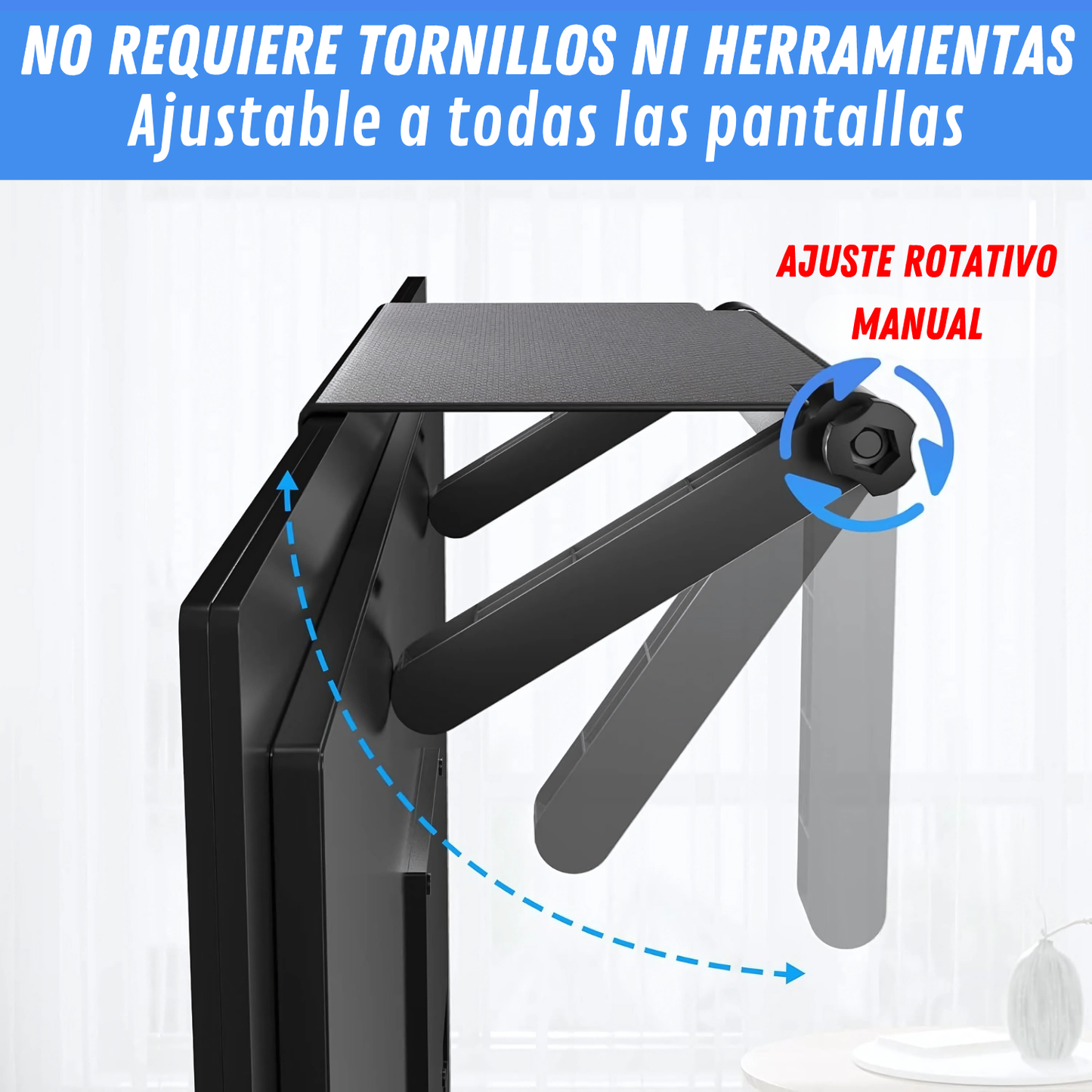 Soporte Para Canalera Tv Soporte Estante Repisa De Televisor