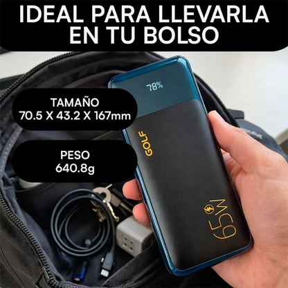 Power Bank Batería Portátil Externa Carga Rápida 30000mah