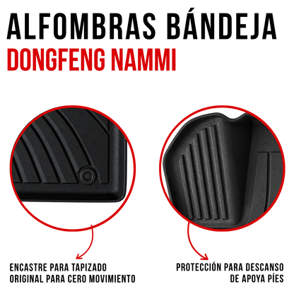 Alfombra Dongfeng Nammi Juego Bandeja Rígida 5d Original auto