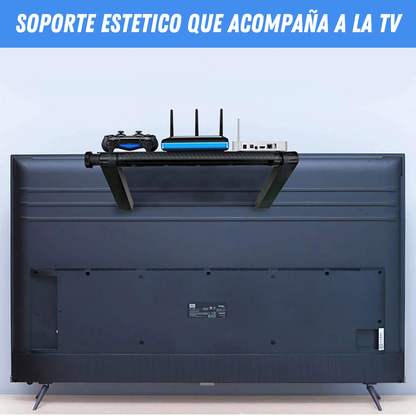 Soporte Para Canalera Tv Soporte Estante Repisa De Televisor