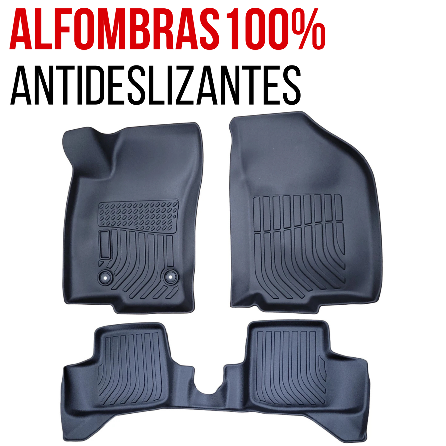 Juego Alfombras Fiat Strada Bandeja Rígida 5d Bandeja De Piso