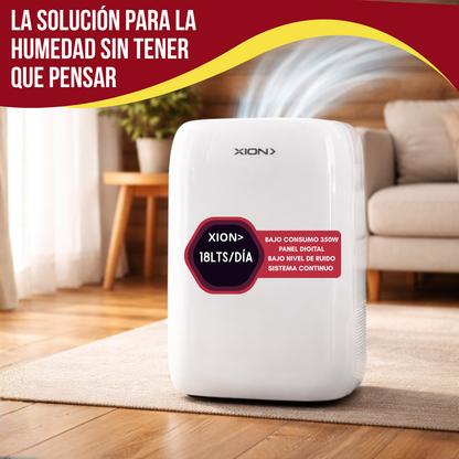 Deshumidificador De Aire Quita Humedad Hogar Baño 18lts Día