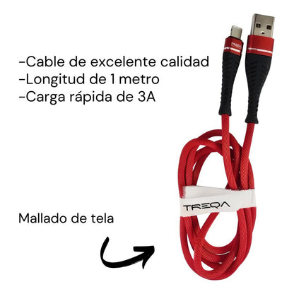 Cable Usb Tipo C Cargador Para Celular Android Carga Rápida