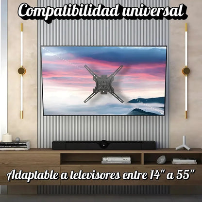 Soporte Tv Televisor Articulado Brazo Móvil Extensible 55