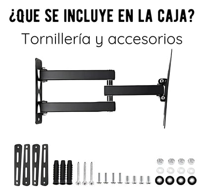 Soporte Tv Televisor Articulado Brazo Móvil Extensible 55