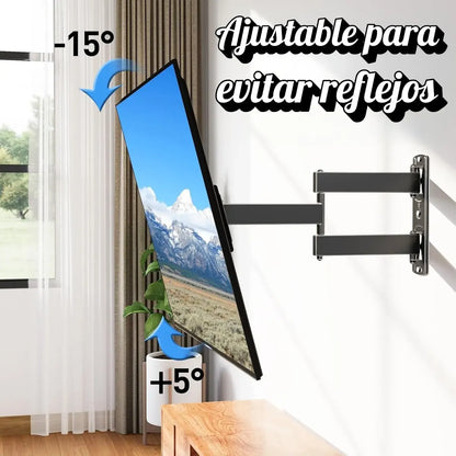 Soporte Tv Televisor Articulado Brazo Móvil Extensible 55