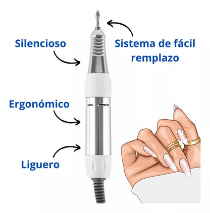 Torno Uñas Manos Pies Profesional Manicura-pedicura 35000rpm