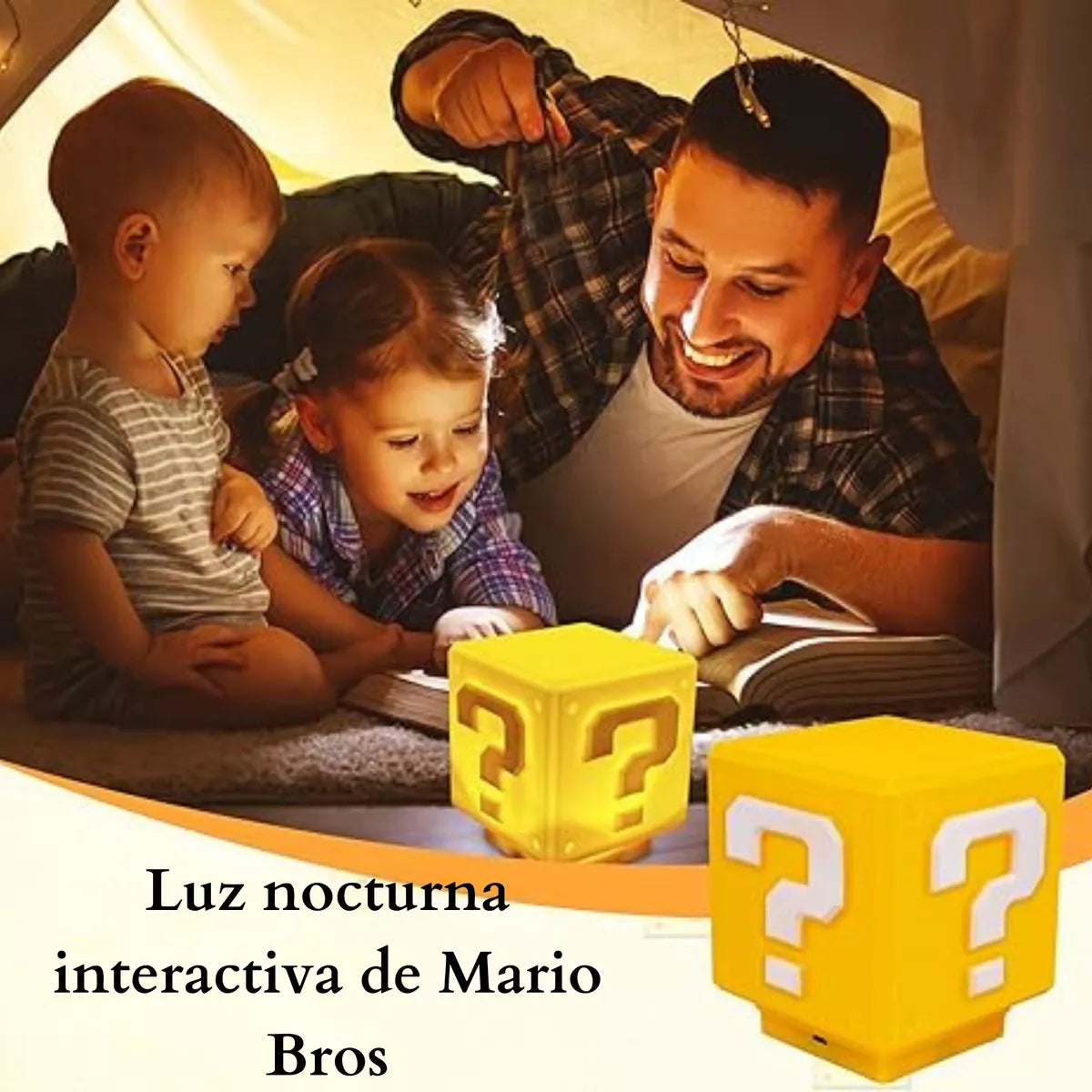 Lampara Veladora Dormitorio Niños Recargable Led Cálida Port