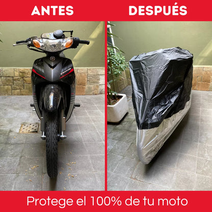 Funda Cubre Motos Lona Impermeable Cobertor Motos Reforzado