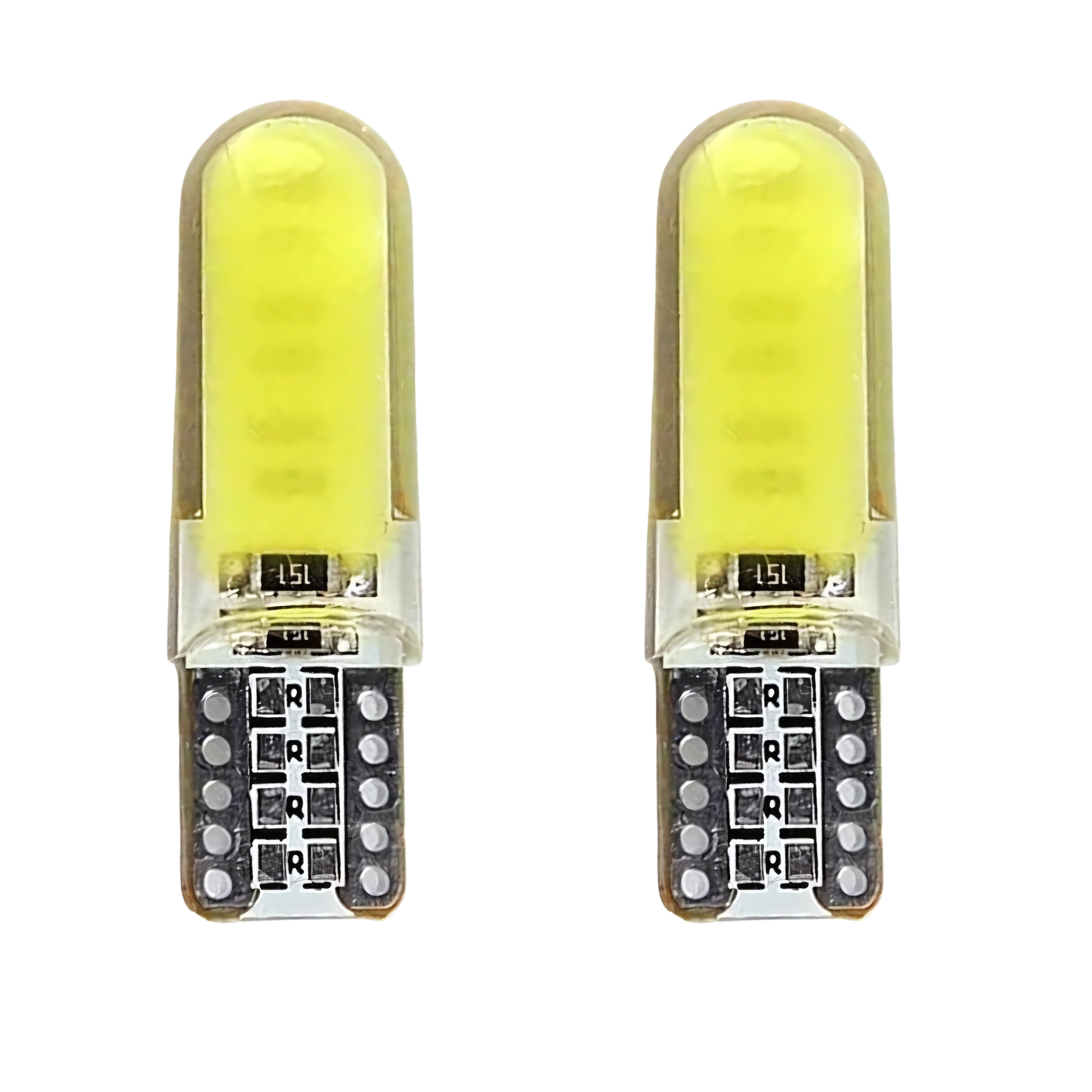 Lampara Led Para Auto T10 Posición Blanca Ambar Amarilla W5W