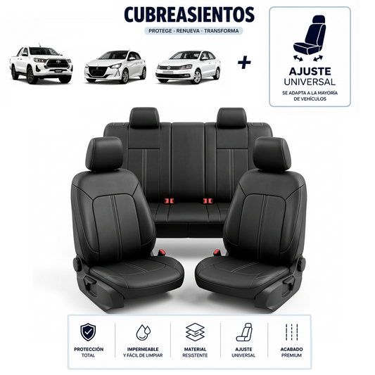 FUNDA CUBREASIENTOS ECOCUERO
