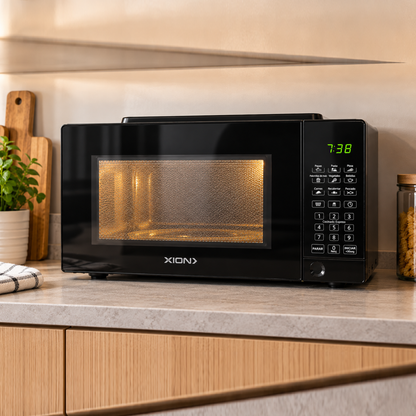 Horno Microondas Digital Para Cocina Xion 20l 700w Negro